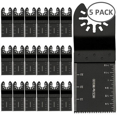 

50 PCS 34mm Oscillating Multi Tool Saw Blades Carbon Steel Cutter DIY Universal