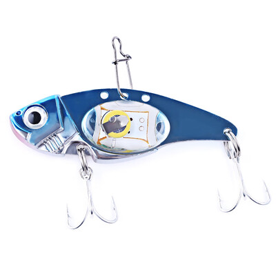 

LED Lighting Fish Shape VIB Sinking Lure with Sharp Hook