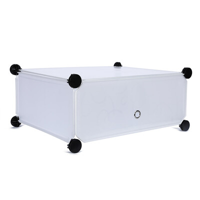 

Assembled Multi-use 6-cube Shoe Cabinet
