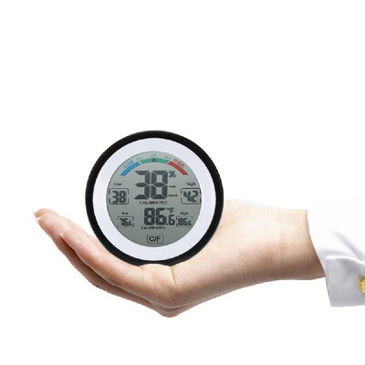 

°C°F Digital Thermometer Hygrometer Temperature Humidity Meter Max Min Value Trend Display