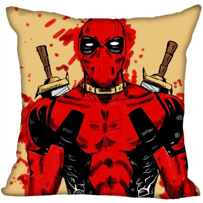 

Deadpool Hot Sale Pillow Case High Quality New Years Pillowcase Decorative Pillow Cover For Wedding Decorative Christmas