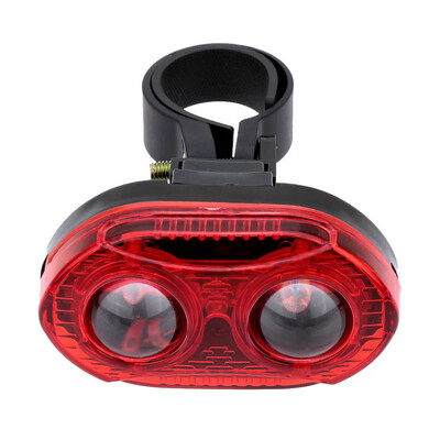 

Cycling Bike Bicycle Super Bright 3 LED Rear Tail Light 3 Modes Lamp