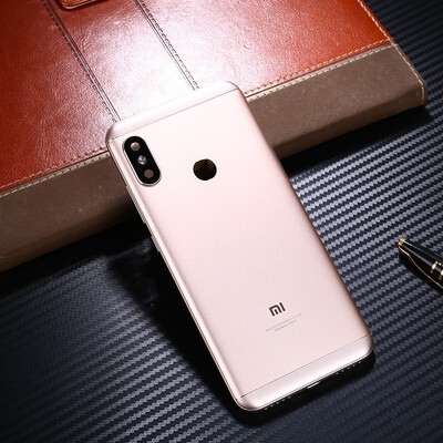 

Original Housing For Xiaomi A2 Lite Redmi 6 Pro Battery Door Metal Back Cover Case Repair Parts Camera Lens Button