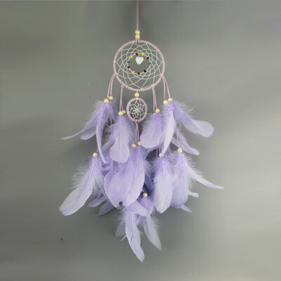 

NeillieN dreamcatcherDreamnet room decoration ornamentsWhite feather dreamcatcherdreamcatcher Making Materialgift