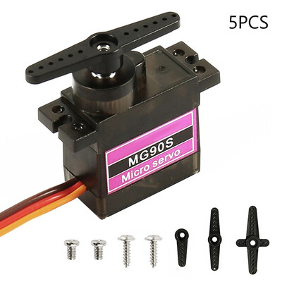

1 pack MG90S Micro Metal Gear 9g Servo for RC Plane Helicopter Boat Car