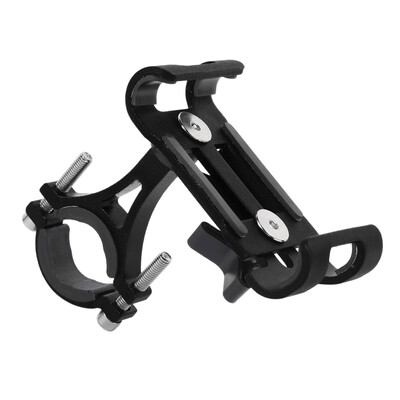 

Universal Bicycle Phone Holder Bike Handlebar Clip Stand GPS Mount Bracket Black