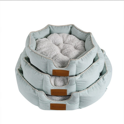 

NeillieN Winter dogs nest cats nest pets nest octagonal nestkenneldoghouse dogholePet bedHound Heavencattery