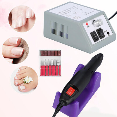 

Nail Art File Acrylic Manicure Pedicure Drill Sand Electric Machine USEU Plug