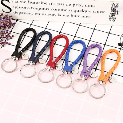 

LeatherMetal Car-Styling Keychain Car&Home Key Ring Holder Housekeeper for Nissan Bmw Honda Skoda VW KIA Hyundai Toyota