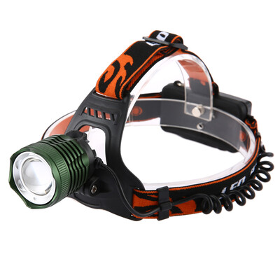 

5W Q5 XPE 2 LEDs Headlight 4-level Adjustable Focus Fishing Light