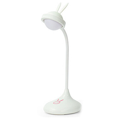 

UpperX USB Charging Cute Rabbit Desk Lamp LED Dimming Novelty Night Light for Book Reading Study Children Sleeping