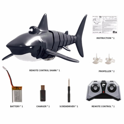 

Willstar 24G Mini Remote Control Shark Toy Electric RC Fish Boat Swim in Water Gift