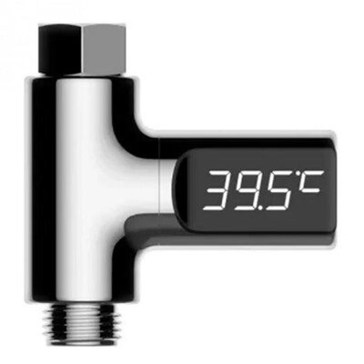 

LED Display Thermometer Accurate Visual Temperature Water Shower Flow Temperture Monitor Infant Baby Bath Supply
