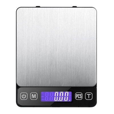 

Electronic Kitchen Scale Stainless Steel Food Measuring Tool