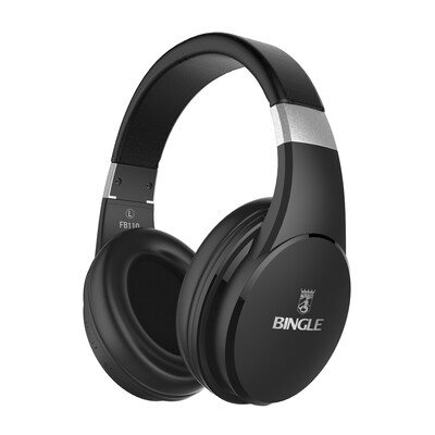 

BINGLE FB110 Bluetooth 41 Headphones CSR Wireless Stereo Muisc Earphone Over Ear Headset 35mm AUX In Hands-free w Microphone