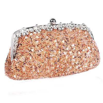 

Small Party Handbags for Ladeis Beaded Women Shoulder Bag Evening Clutch Handbags Wedding Women Purse Wallet Evening Bag