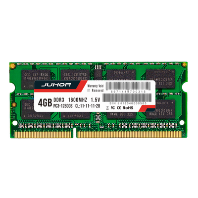 

JUHOR NB DDR3 1600 4G Notebook memory