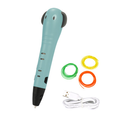 

Multifunctional Wireless Rechargeable Intelligent 3D Printing Pen Low Temperature Design ABS Smart Drawing Pen with USB Graffiti P