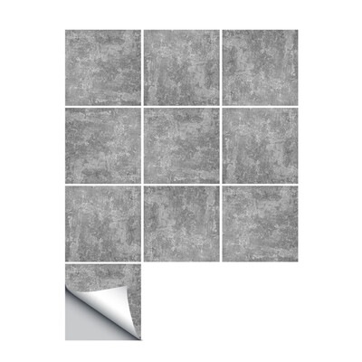 

10 PcsSet Self Adhesive Tile Stickers Art Decals DIY Wall Sticker Kitchen Backsplash Bathroom Removable Home Tidy Protection