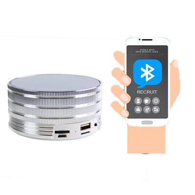 

Mini Bluetooth Speaker Support Radio U Disk TF Card DC 5V Universal Mobile Phone Music Mini Wireless Outdoor Portable Subwoofer