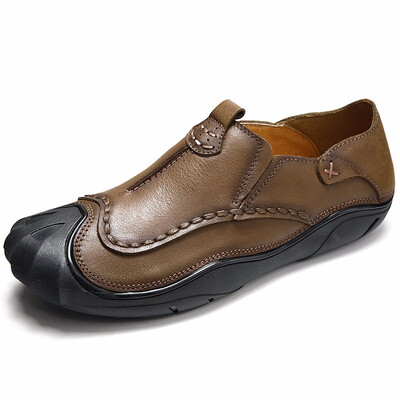 

Outdoor casual mens shoes slip on leather shoes hiking shoes loafers