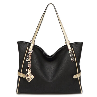 

PU Leather Ladies Handbags Business Shoulder Bag Lady Zipper Bag Womens Work Bag Tote Bag for Women