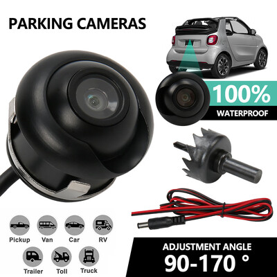 

Willstar Rotates CCD HD Car Reversing Camera Reverse Side Parking Rear View Universal
