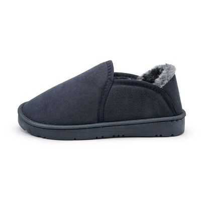 

2019 new winter lazy bread cotton shoes a pedal plus velvet thickening students warm men&women snow boots Botas Mujer