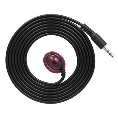 

5FT External IR Emitter Extender Cable Infrared Remote Transmitter Extension Line 35mm Jack Plug Wire Cord for IR Repeater Kit