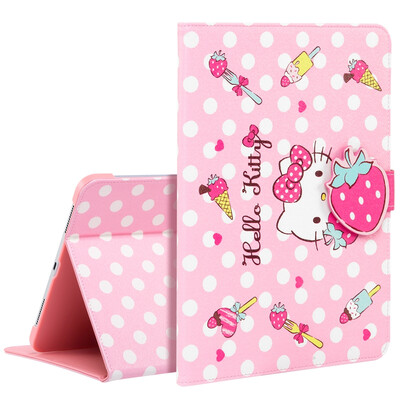 

Hello Kitty Apple iPad Pro11 Inch Cover Support Pencil Magnetic Charging Pen 2018 Edition Full Screen Cartoon Buckle Drop Shell Strawberry Katie