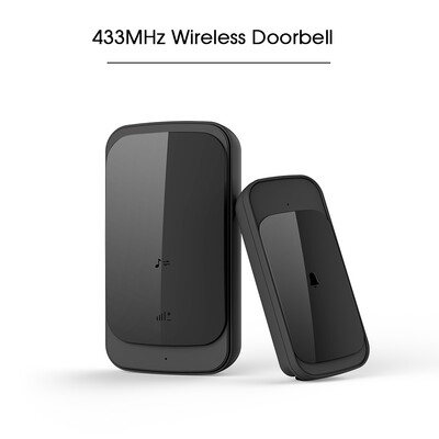 

Wireless Doorbell 58 Melodies 4 Levels Volume Adjustment 900 feet Operation Range Outdoor Waterproof Door Bell No Batteries Requi
