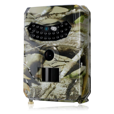 

PR-100 Night Vision Digital Hunting Camera Waterproof Trap Trial Camera 26pcs Infrared LED 120 Degree 12MP Wild Camera