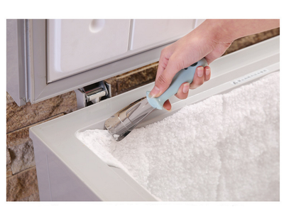 

Stainless steel ice scraper home kitchen gadget refrigerator defrosting scooper ice scraper