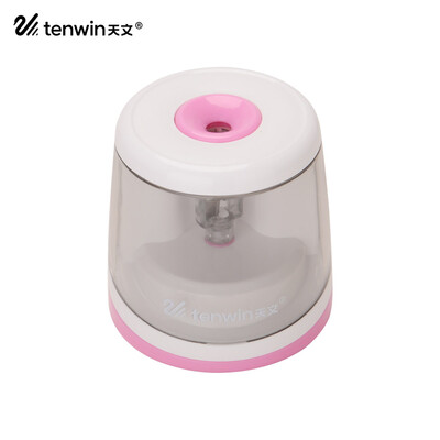 

tenwin Portable Electric Pencil Sharpener Battery Operated Fast Sharpen Auto Stop Stationery Gift for Home Office School Students