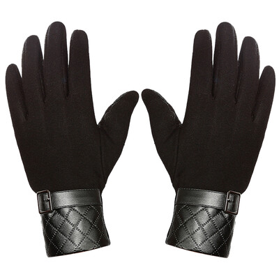 

Man Outdoor Winter Warm Soft Gloves Touch Screen Windproof Waterproof Gloves Winter Sports Texting Fleece Gloves Running Hiking Sk