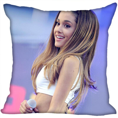 

Ariana Grande Hot Sale Pillow Case High Quality New Years Pillowcase Decorative Pillow Cover For Wedding Decorative Christmas 35x35CM 35x35CM 35x35CM
