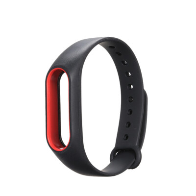 

Double Color Replacement Wrist Strap for Miband 2 Xiaomi Mi Band 2 Waterproof Elastic Wristband