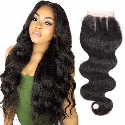 

Nami Hair 4x4 Lace Closure Brazilian Remy Hair Body Wave Free Middle Three Part 100 Human Hair Closure With Baby Hair