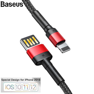 

Baseus Special Reversible 8 Pin USB Cable for iphone  XR  Max X 8 7 6 Fast charging& Data Transfer