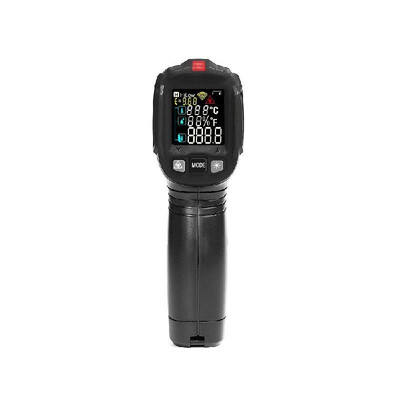 

WinAPEX Handheld Non-contact Infrared Digital Thermometer Meter -50 to 600 Degrees Celsius with VA Colorful Screen 12-point Temper