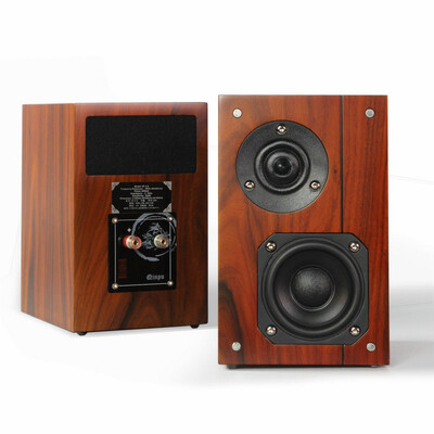 

Qinpu VF-35 hi-fi tabletop Speakers loudspeakers wood a pair new