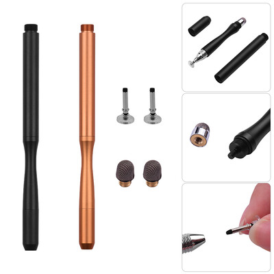 

Fine Point 2 in 1 Precision Stylus Pens with Fiber Tip&Disc Tip Universal Capacitive TouchScreens Stylus Pen for Cellphone Tab