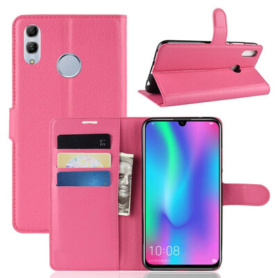 

Wallet PU Leather Flip Back Cover for Huawei P Smart 2019 Card Slots Stand Holder Phone Case for Honor 10 Lite