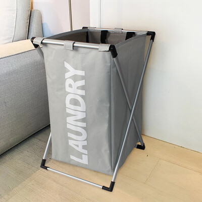

Jinghuisi Chuang JH0800 hamper folding Oxford bag waterproof dirty clothes dirty clothes storage basket gray 353857cm