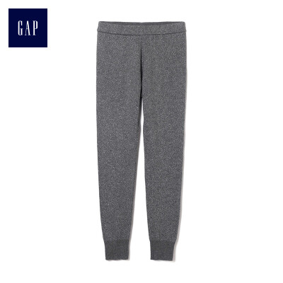 

GAP flagship store girls comfortable shine knit leggings 334801 deep stone ash