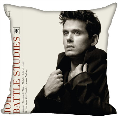

John Mayer Hot Sale Pillow Case High Quality New Years Pillowcase Decorative Pillow Cover For Wedding Decorative Christmas