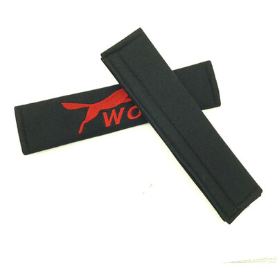 

2pcs new Upgraded version seat belt cover Car Shoulder Pad Sleeve Seat Safety Belt Cover for ford ST logo For Ford Fiesta Focu