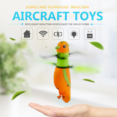

CX-51 Hand Sense RC Drone LED Lights Voice Parrot Cute Birdie Induction Bird Aircraft Toy Kids Gift