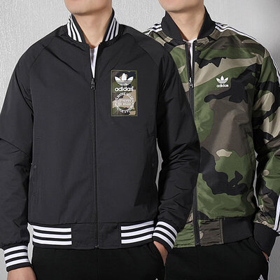 

Adidas ADIDAS Clover Mens Clover Series REV JACKET Sports Duplex Jacket DX4219 S Code