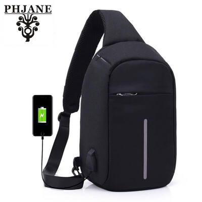

PHJANE Sling Bag Shoulder Chest Cross Body Backpack Lightweight Multipurpose Daypack